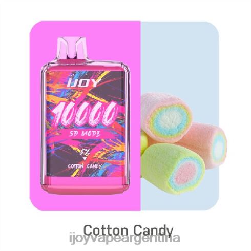 iJOY Vape Como Funciona 62DL0165 - iJOY Bar SD10000 desechable algodón de azúcar