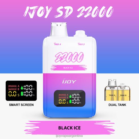 iJOY Vape Desechable 62DL0148 - iJOY SD 22000 desechable hielo negro